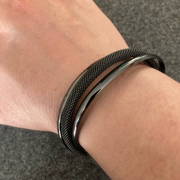 Lia Sophia hematite bracelet - Picture 2 of 4